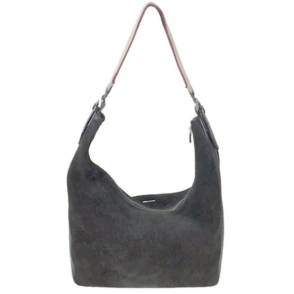 BURBERRY Hobo Large Suede/Leather Big Vintage Bag - Picture 2 of 16